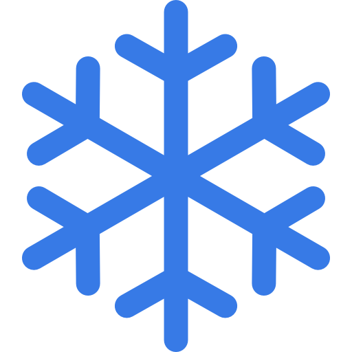 Schneeflocke für Winterdienst